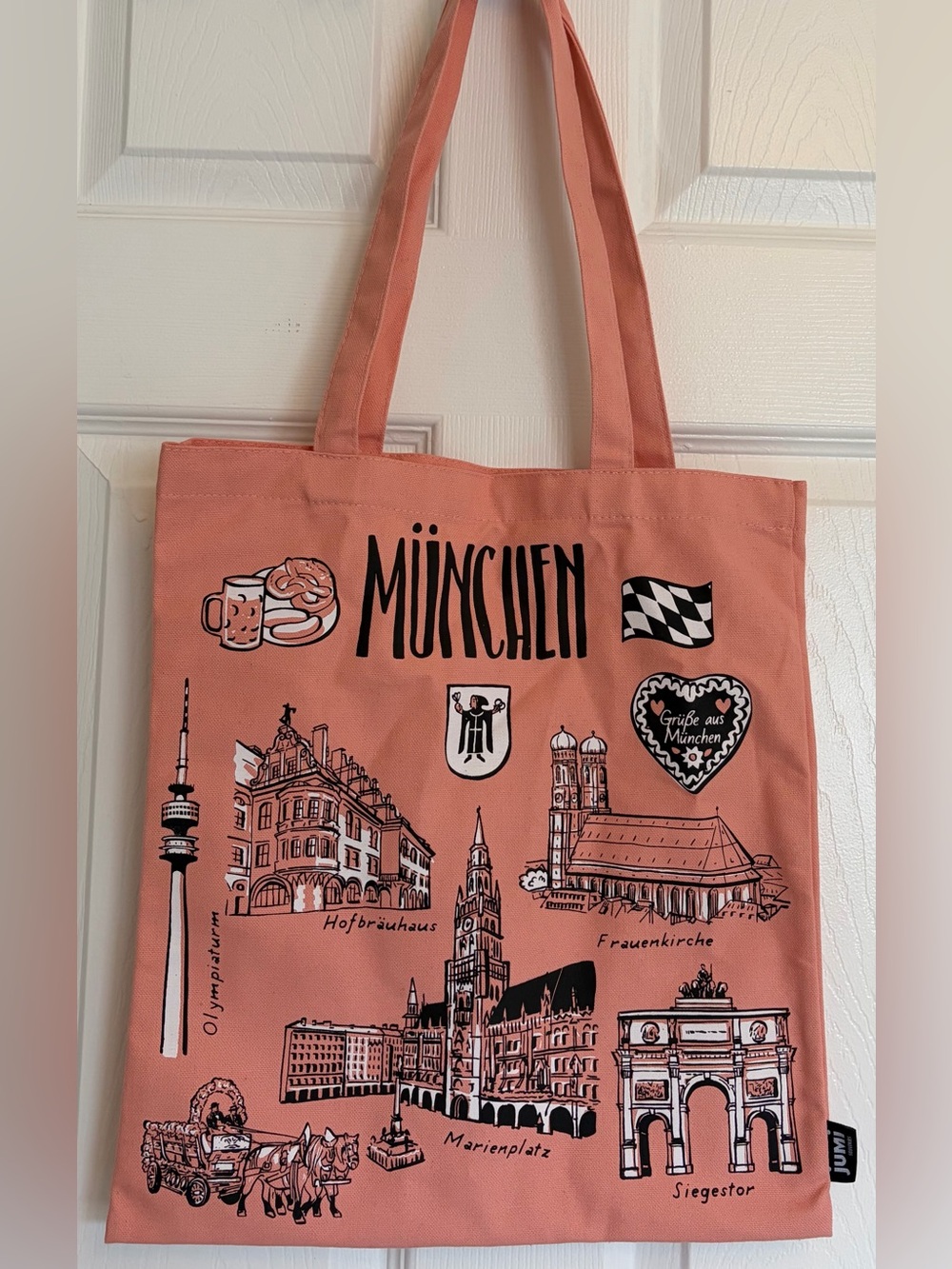 NEW Munich Pink Tote Bag